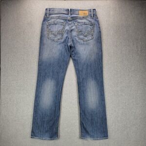 BKE Buckle Jake Boot Leg Jeans Men 32R Blue Straight Leg Light Wash Denim 32x30